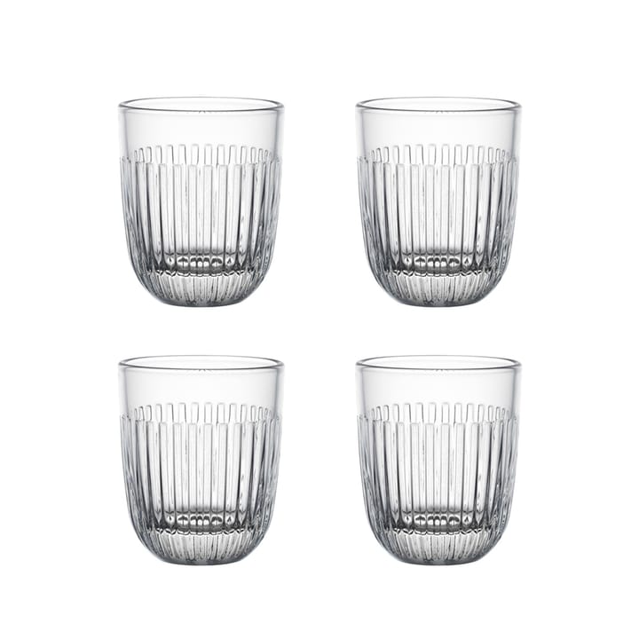 4 Vasos de agua Ouessant 26 cl - Transparent - La Rochère