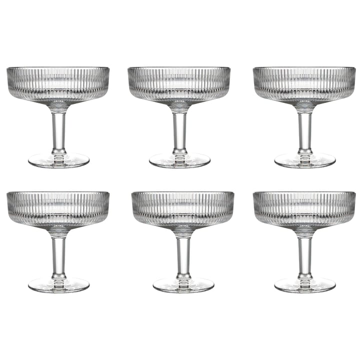 6 Boles de postre Coupe Alice 33 cl - Transparent - La Rochère