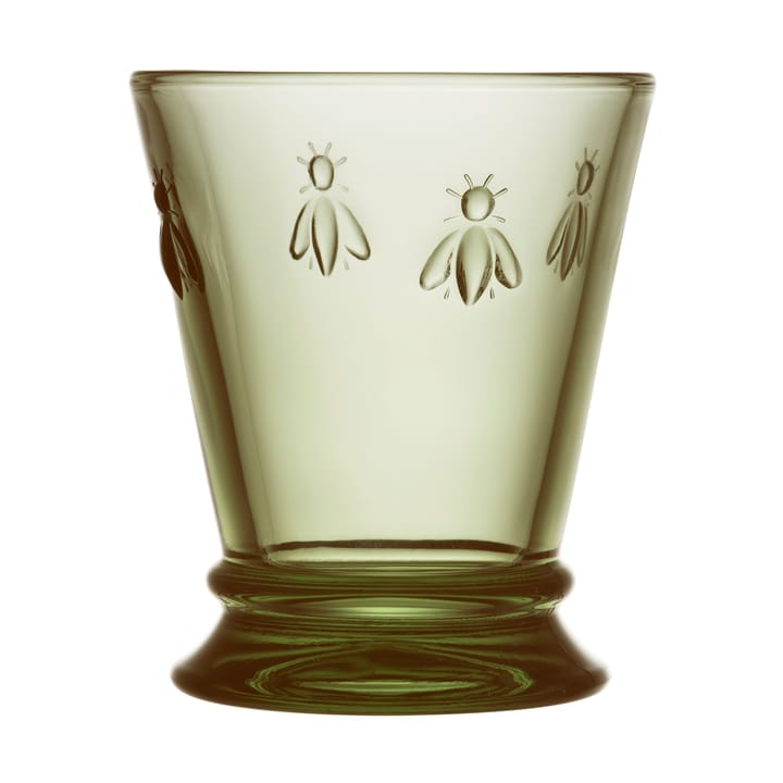 6 Vasos de agua Abeille 26 cl - Verde oliva - La Rochère