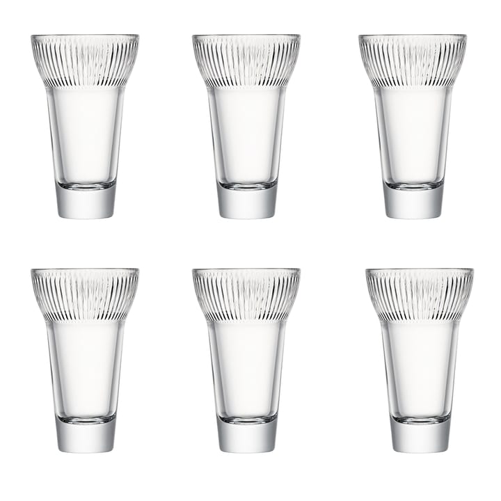 6 Vasos de bebida Calanque Fanny 22 cl - Transparent - La Rochère