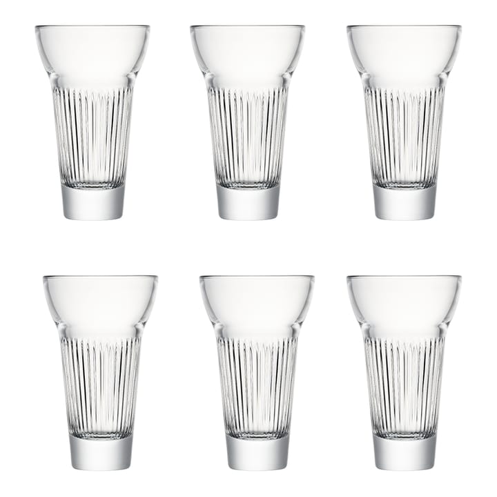 6 Vasos de bebida Calanque Marius 22 cl - Transparent - La Rochère