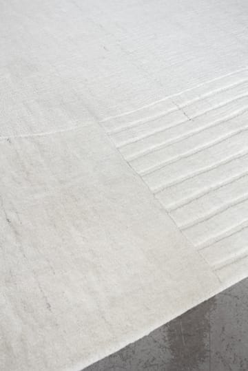 Alfombra de lana Circular 180x270 cm - Bone white - Layered