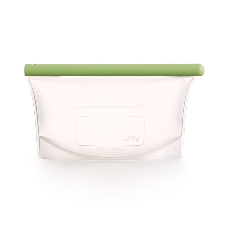 Bolsa reutilizable de silicona Lékué verde 0,5 L, 0,5 L Lékué