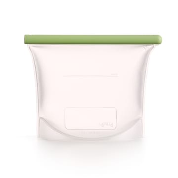 Bolsa reutilizable de silicona Lékué verde 0,5 L - 1 L - Lékué