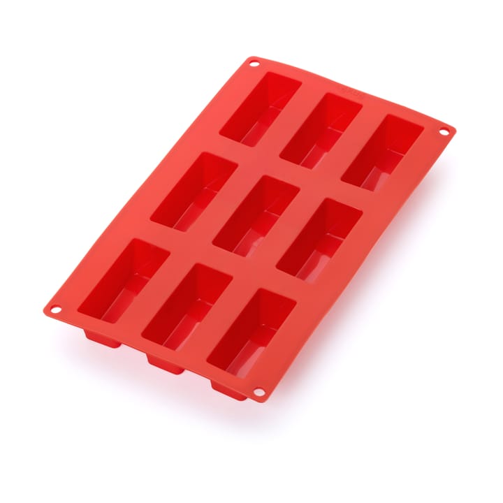 Molde mini cake de silicona Lékué 9 cav. - Rojo - Lékué