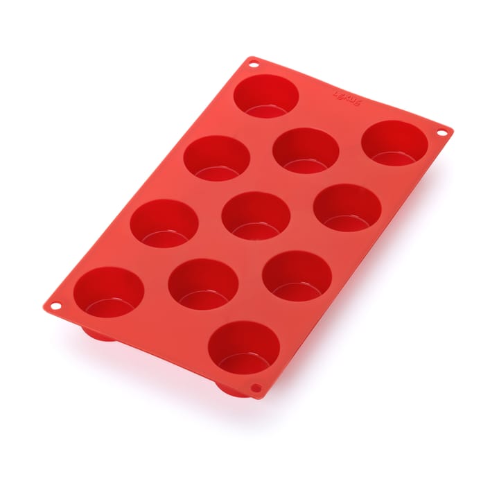 Molde mini muffins de silicona Lékué 11 cav. - Rojo - Lékué