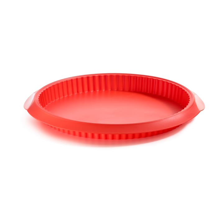 Molde quiche Lékué de silicona Ø28 cm - Rojo - Lékué