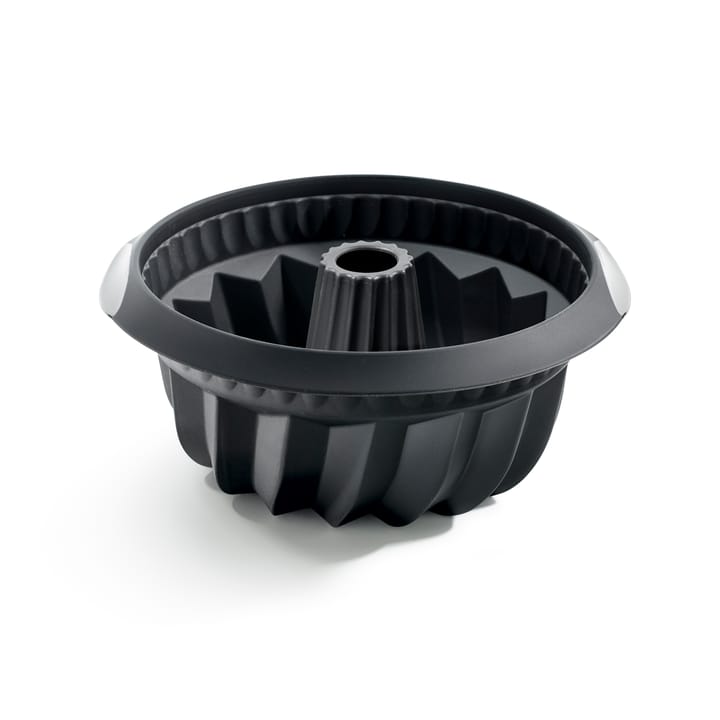 Molde savarin hondo Lékué de silicona Ø22 cm - Negro - Lékué