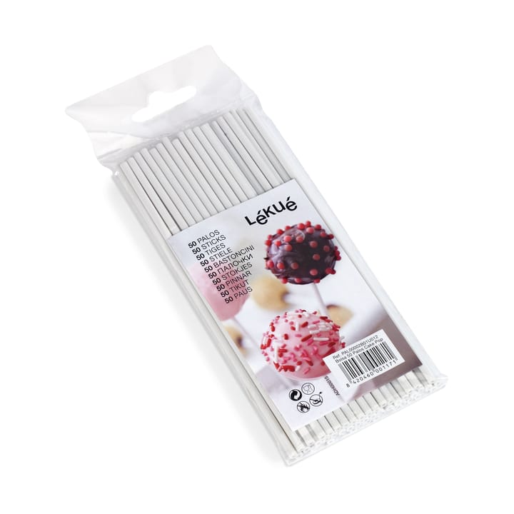 Palos cake pops Lékué 50-pack - Blanco - Lékué