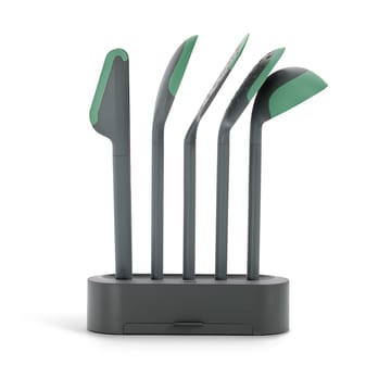 Set de 5 utensilios de cocina anti-rayaduras Lékué 5 piezas - Verde - Lékué