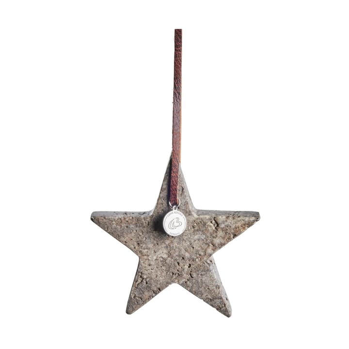 Adorno navideño estrella Elina 10 cm - Marrón - Lene Bjerre