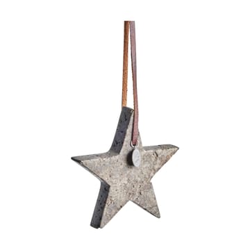 Adorno navideño estrella Elina 10 cm - Marrón - Lene Bjerre