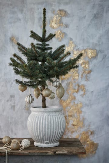 Adorno navideño Velvitie 14 cm - Dorado claro - Lene Bjerre