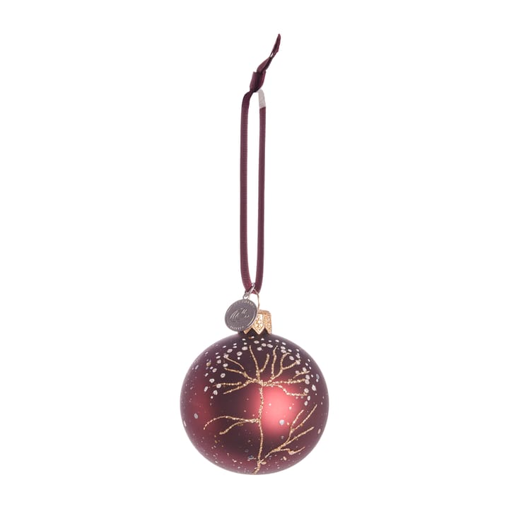 Bola de navidad Cadelia rama Ø6 cm, pomegranate-light gold Lene Bjerre