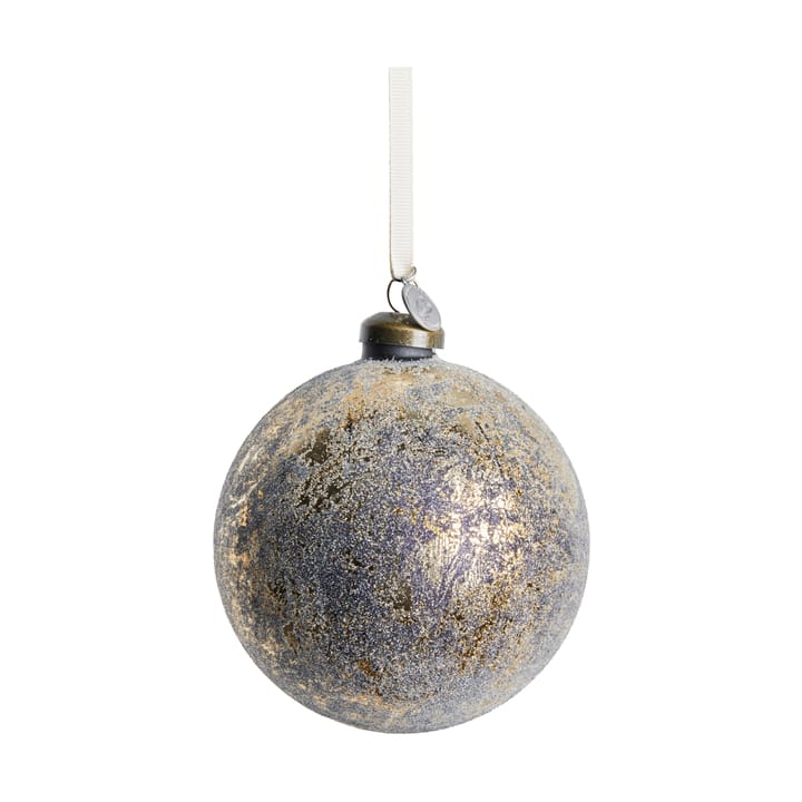 Bola de Navidad Clearena Ø10 cm - Azul oscuro-dorado - Lene Bjerre