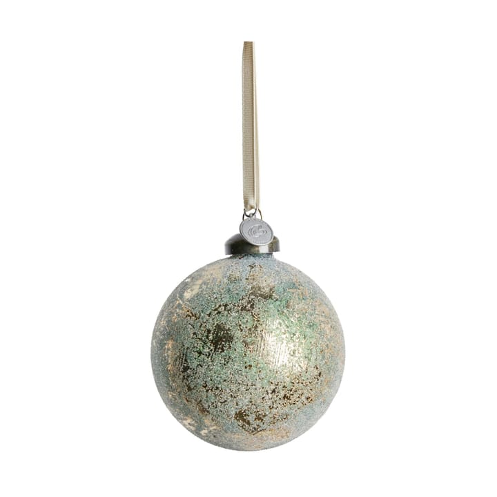 Bola de Navidad Clearena Ø8 cm - Dusty green-gold - Lene Bjerre