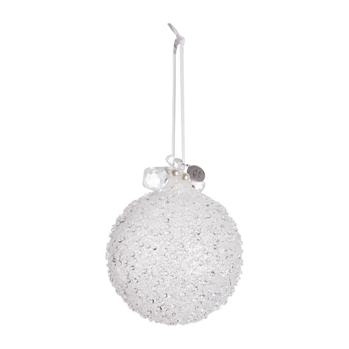 Bola de navidad Cristelle Ø13 cm, white Lene Bjerre