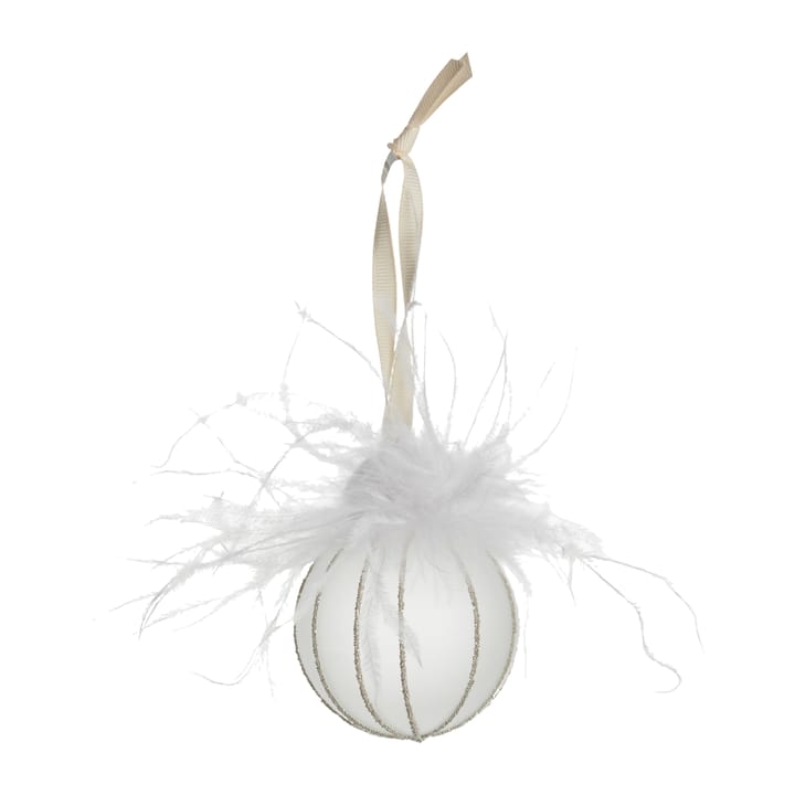 Bola de navidad Norilia Ø7 cm, white Lene Bjerre