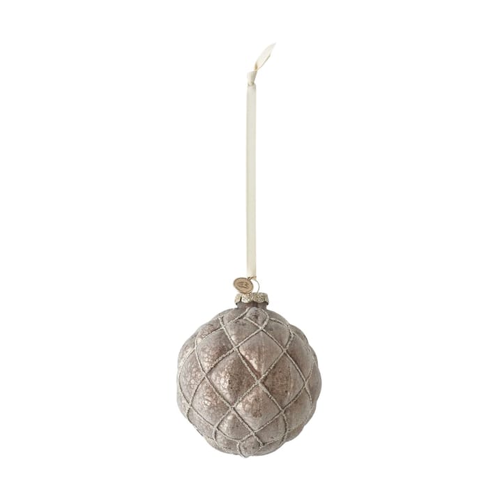 Bola de Navidad Norille Ø11 cm - Marrón antiguo, redes - Lene Bjerre