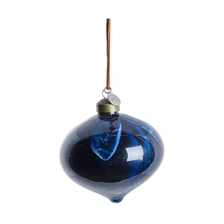 Bola de Navidad Nosille 10 cm - Azul oscuro - Lene Bjerre