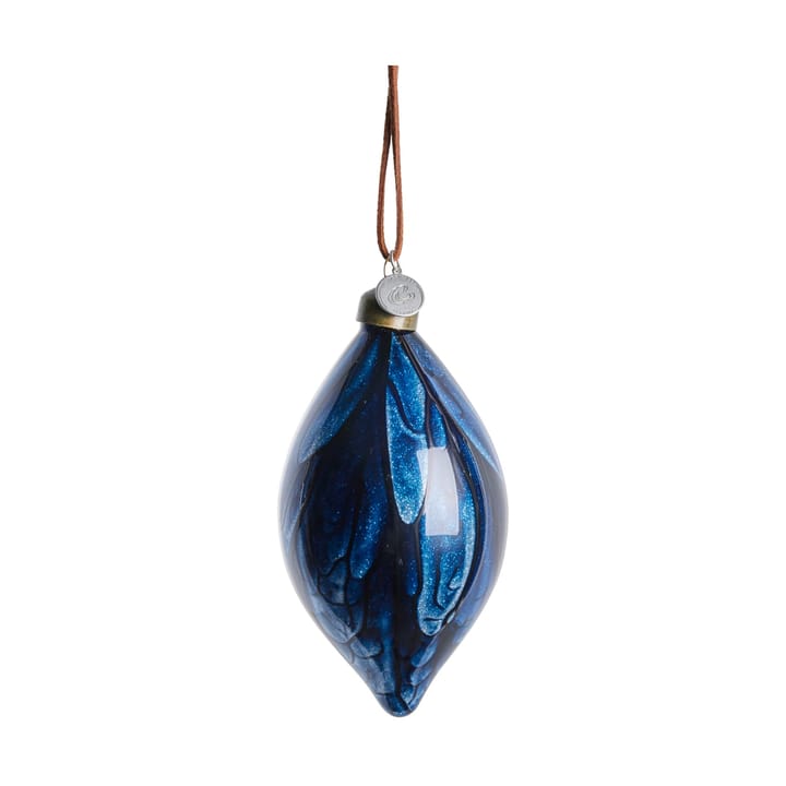 Bola de Navidad Nosille 12 cm - Azul oscuro - Lene Bjerre