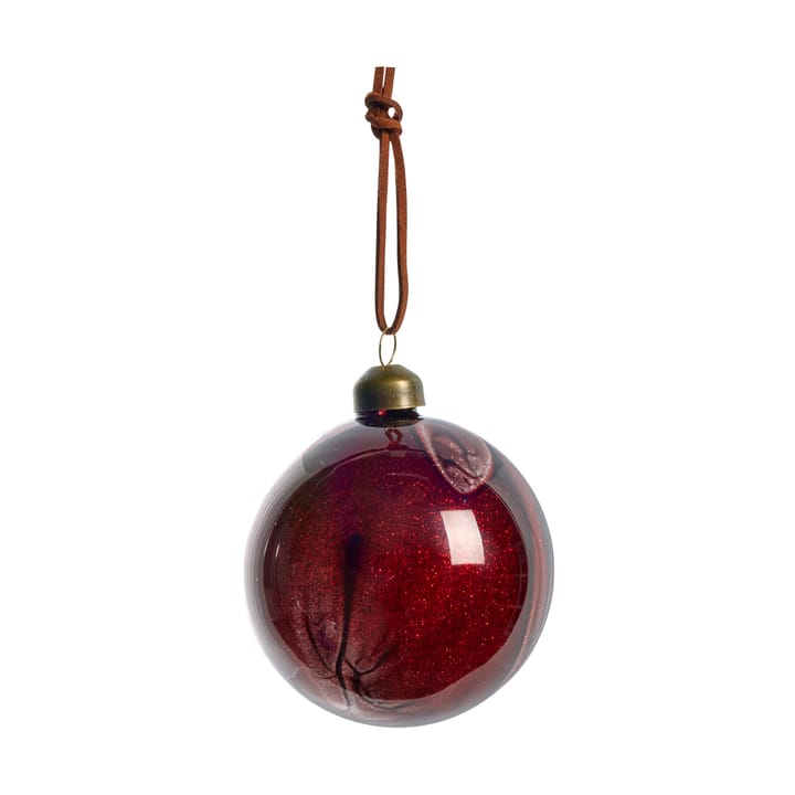 Bola de Navidad Nosille redonda Ø8 cm - Pomegranate - Lene Bjerre