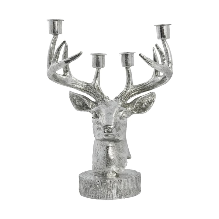 Candelabro ciervo Serafina 31 cm - Plata - Lene Bjerre