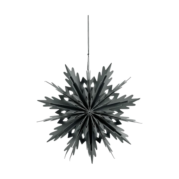 Decoración de estrella Paselle Ø30 cm - Gris oscuro - Lene Bjerre