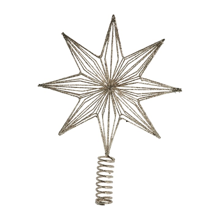 Estrella de árbol de navidad Alivinne 31 cm, light gold Lene Bjerre