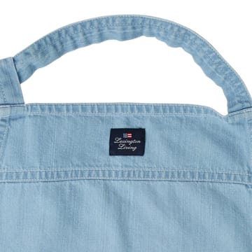 Delantal Washed denim 80x105 cm - Light blue Denim - Lexington