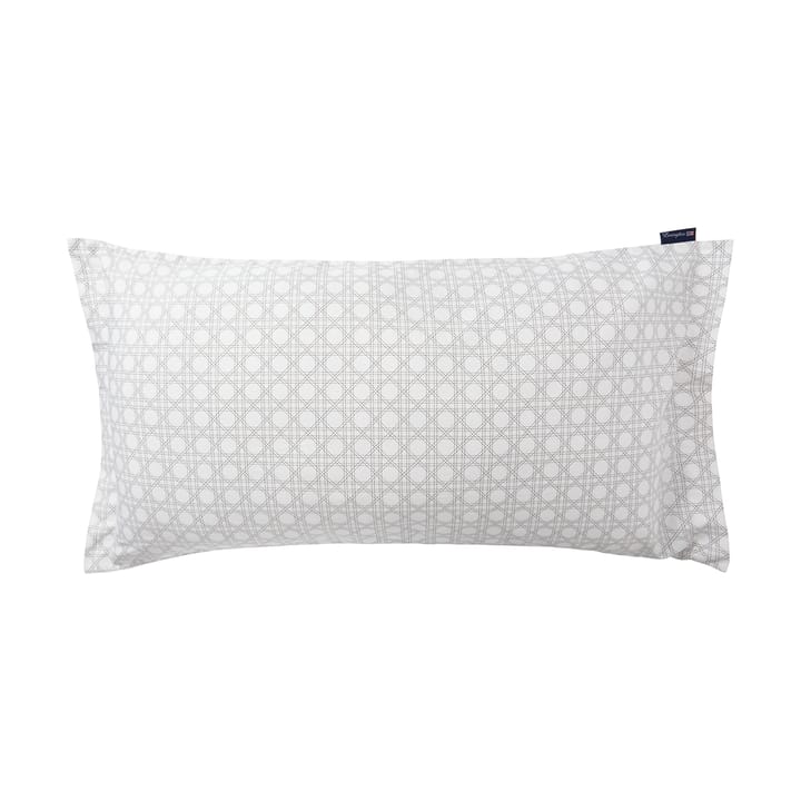 Funda de almohada Rattan Printed 50x90 cm - White - Lexington