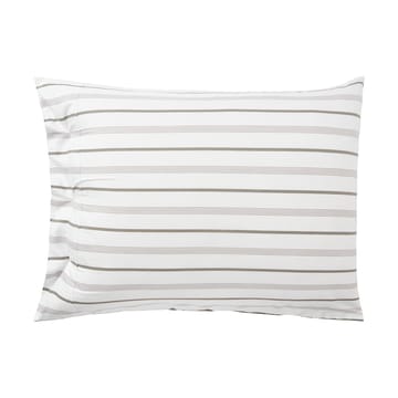 Funda de almohada Striped Cotton Poplin 50x60 cm - White - Lexington