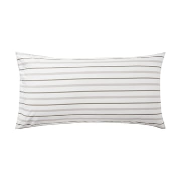 Funda de almohada Striped Cotton Poplin 50x90 cm - White - Lexington