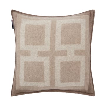 Funda de cojín Graphic Recycled Wool 50x50 cm - Light beige - Lexington