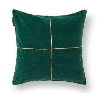 Funda de cojín Wrapped velvet 50x50 cm - Verde - Lexington