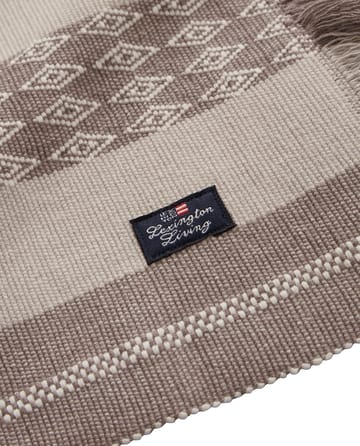 Mantel individual Jacquard Striped 40x50 cm - Beige - Lexington