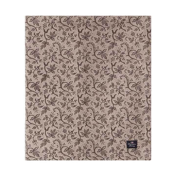 Mantel Printed Recycled Cotton 150x250 cm - Light beige - Lexington