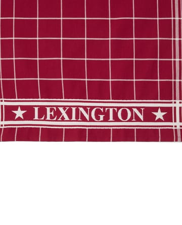 Paño de cocina Lexington checked 50x70 cm - Rojo-blanco - Lexington