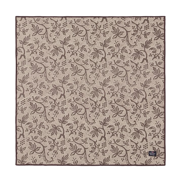 Servilleta de tela Printed Recycled Cotton 50x50, Light beige Lexington