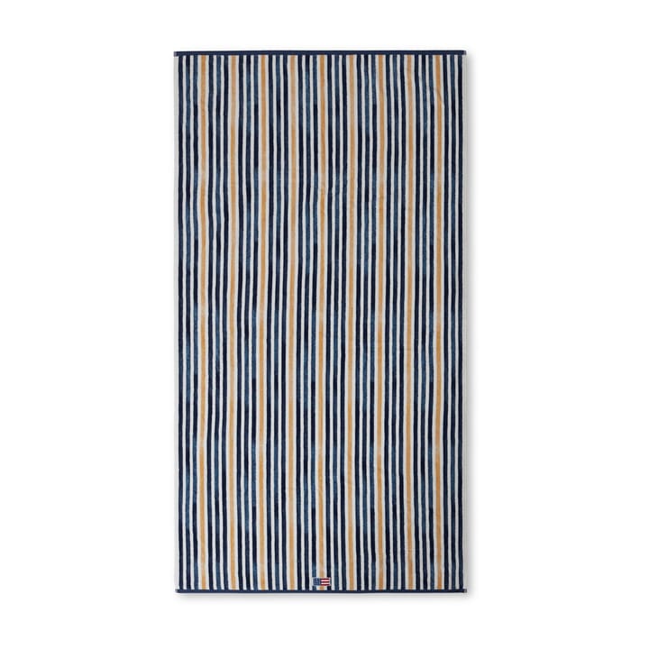 Toalla de baño Striped Cotton Velour 100x180 cm, Blue-white-oat Lexington