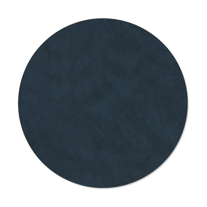 Mantel individual circular Nupo XL - Midnight blue - LIND DNA