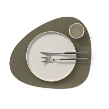 Mantel individual Curve Nupo - Army green - LIND DNA