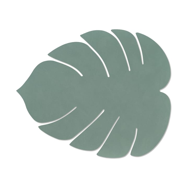 Mantel individual Monstera Leaf Nupo L - verde pastel - LIND DNA