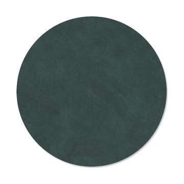 Mantel individual Nupo circular reversible M 1 pieza - Dark green-olive green - LIND DNA