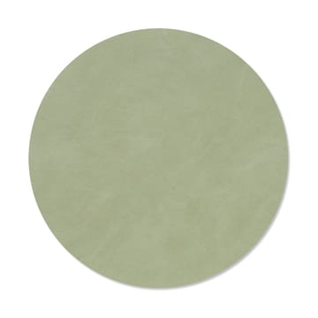 Mantel individual Nupo circular reversible M 1 pieza - Dark green-olive green - LIND DNA