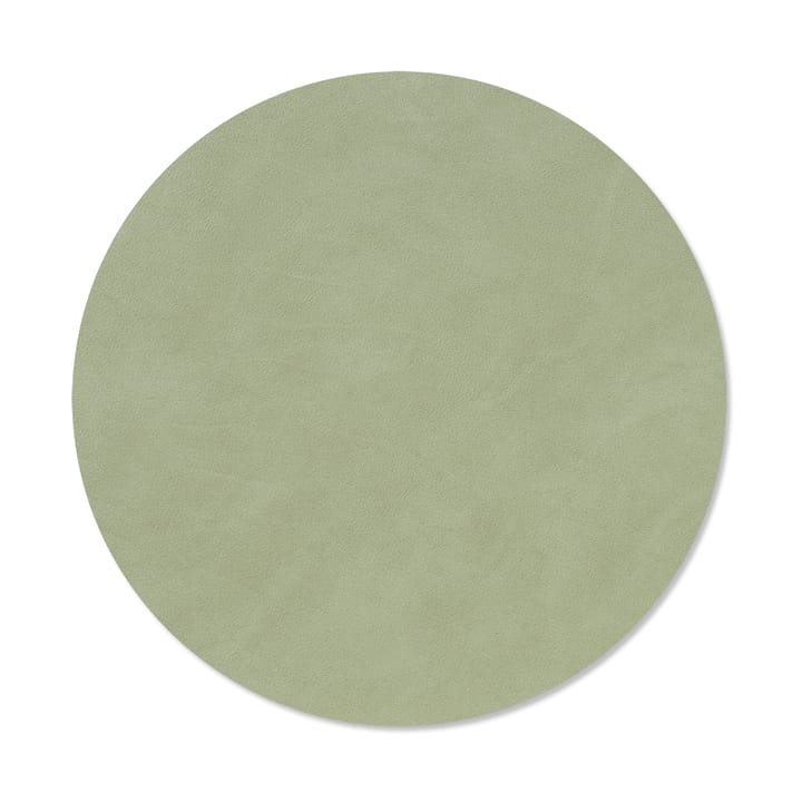 Mantel individual Nupo circular reversible M 1 pieza, Dark green-olive green LIND DNA