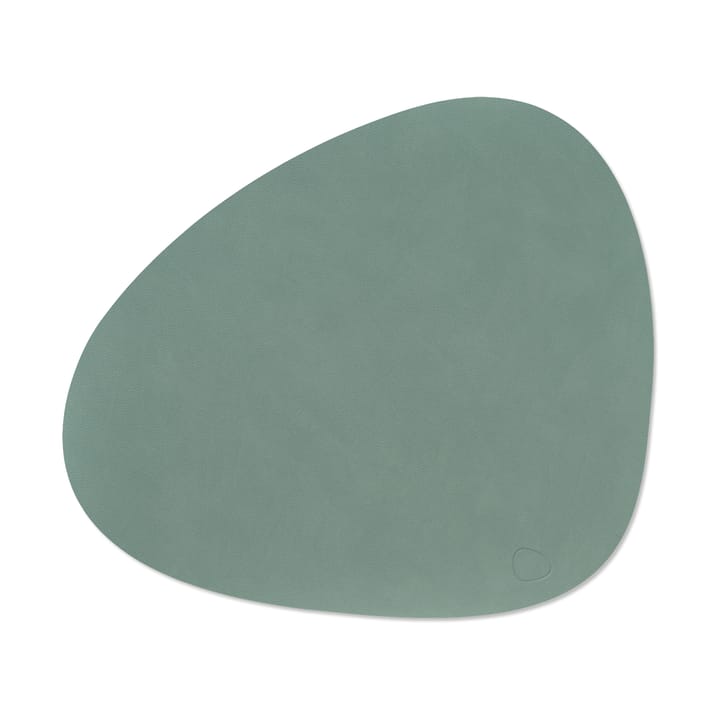 Mantel individual Nupo curve L - verde pastel - LIND DNA