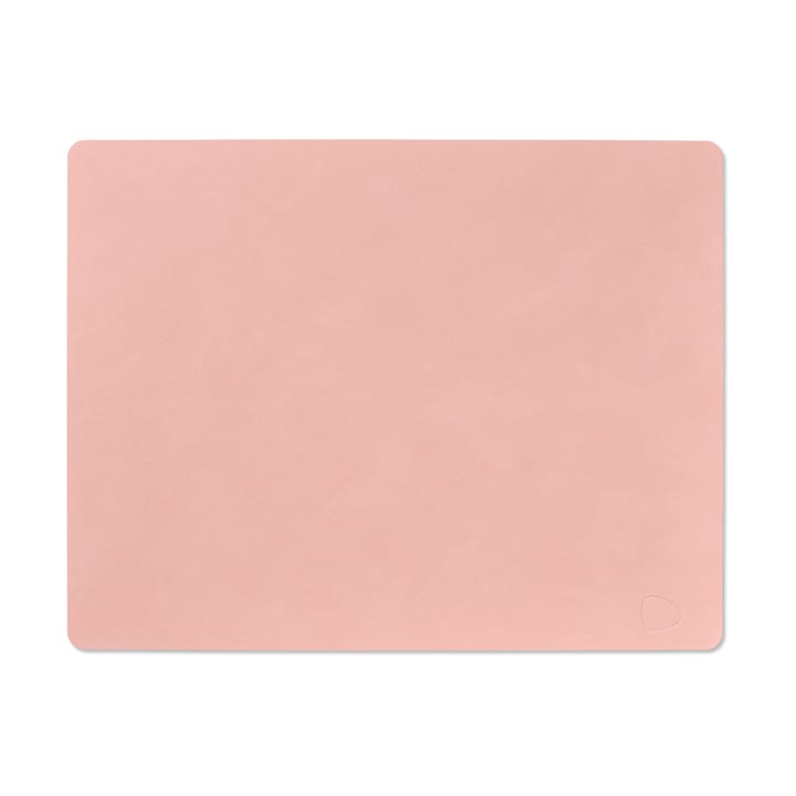 Mantel individual Nupo reversible square L, rosa-gris claro LIND DNA