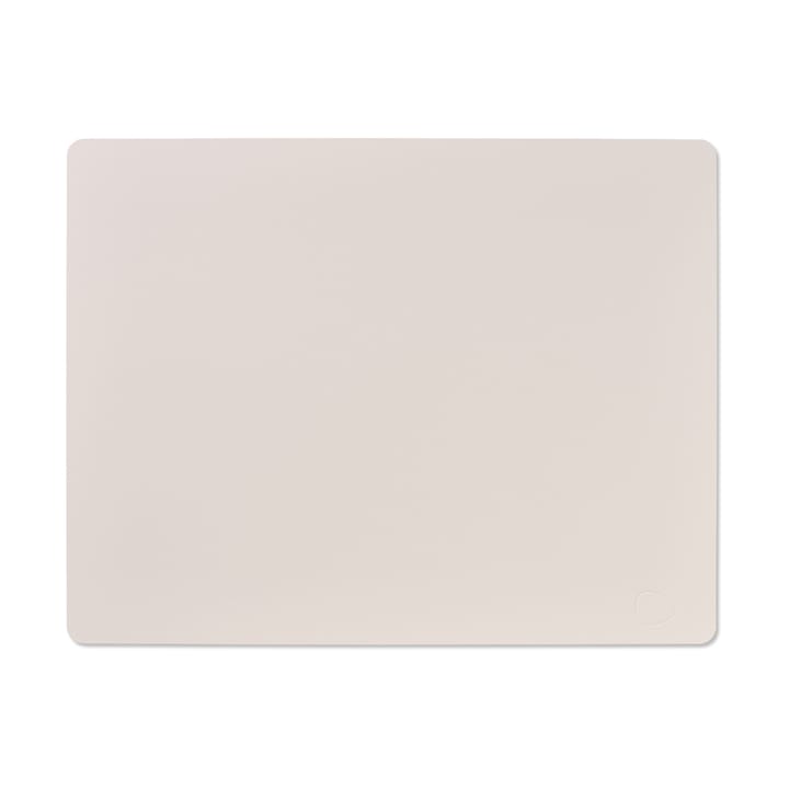 Mantel individual Nupo square L - Soft nude - LIND DNA