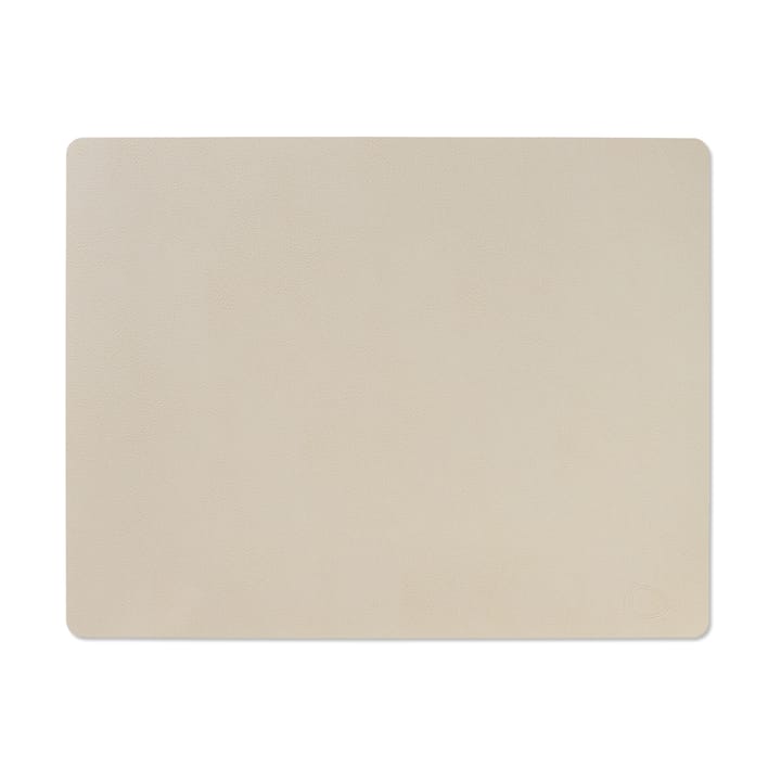 Mantel individual Serene cuadrado L 35x45 cm - Cream - LIND DNA